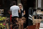 Amsterdam 28 augustus 2019
Chantal janzen met man Marco Geeratz en hun zoontje op de cornelis schuytstraat.