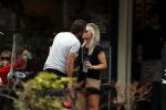 Amsterdam 28 augustus 2019
Chantal janzen met man Marco Geeratz en hun zoontje op de cornelis schuytstraat.