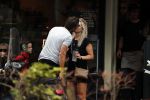 Amsterdam 28 augustus 2019
Chantal janzen met man Marco Geeratz en hun zoontje op de cornelis schuytstraat.