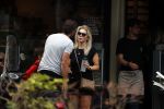 Amsterdam 28 augustus 2019
Chantal janzen met man Marco Geeratz en hun zoontje op de cornelis schuytstraat.