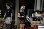Amsterdam 28 augustus 2019
Chantal janzen met man Marco Geeratz en hun zoontje op de cornelis schuytstraat.