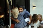 Amsterdam 21 augustus 2019
Connie Witteman lunchen met haar zoon Marvin Breukhoven .