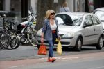 Amsterdam 21 augustus 2019
Connie Witteman lunchen met haar zoon Marvin Breukhoven .