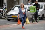 Amsterdam 21 augustus 2019
Connie Witteman lunchen met haar zoon Marvin Breukhoven .