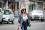 Amsterdam 21 augustus 2019
Connie Witteman lunchen met haar zoon Marvin Breukhoven .