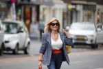 Amsterdam 21 augustus 2019
Connie Witteman lunchen met haar zoon Marvin Breukhoven .