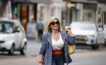 Amsterdam 21 augustus 2019
Connie Witteman lunchen met haar zoon Marvin Breukhoven .