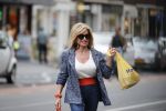 Amsterdam 21 augustus 2019
Connie Witteman lunchen met haar zoon Marvin Breukhoven .