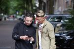 Amsterdam 22 augustus 2019
Djarno Hofland met zijn nieuwe mercedes.