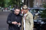 Amsterdam 22 augustus 2019
Djarno Hofland met zijn nieuwe mercedes.