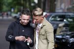 Amsterdam 22 augustus 2019
Djarno Hofland met zijn nieuwe mercedes.