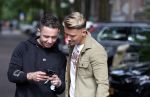 Amsterdam 22 augustus 2019
Djarno Hofland met zijn nieuwe mercedes.