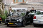 Amsterdam 22 augustus 2019
Djarno Hofland met zijn nieuwe mercedes.