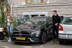 Amsterdam 22 augustus 2019
Djarno Hofland met zijn nieuwe mercedes.