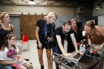 Almere 27 augustus 2019
Estelle Cruijff heeft fotoshoot ( estelle als fotograaf) voor 15 jarig bestaan esther vergeer foundation. Het motto is â€œdurf te dromenâ€