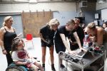 Almere 27 augustus 2019
Estelle Cruijff heeft fotoshoot ( estelle als fotograaf) voor 15 jarig bestaan esther vergeer foundation. Het motto is â€œdurf te dromenâ€
