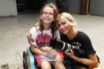 Almere 27 augustus 2019
Estelle Cruijff heeft fotoshoot ( estelle als fotograaf) voor 15 jarig bestaan esther vergeer foundation. Het motto is â€œdurf te dromenâ€