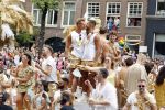 Amsterdam 3 augustus 2019
Gaypride in de grachten van Amsterdam.
Ferry Doedens met vriend