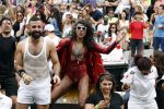 Amsterdam 3 augustus 2019
Gaypride in de grachten van Amsterdam.