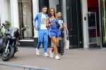 Amsterdam 31 oktober 2019
Glennis Grace met zoon Antony en een vriendje op de pc hooftstraat.