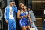 Amsterdam 31 oktober 2019
Glennis Grace met zoon Antony en een vriendje op de pc hooftstraat.