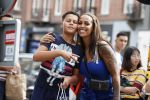 Amsterdam 31 oktober 2019
Glennis Grace met zoon Antony en een vriendje op de pc hooftstraat.