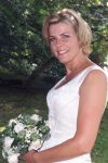 Brummen 26 augustus 2001
Irene Moors en Barry Kroon trouwen.