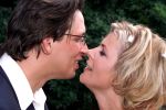 Brummen 26 augustus 2001
Irene Moors en Barry Kroon trouwen.