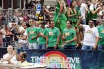 Amsterdam 3 augustus 2019
Gaypride in de grachten van Amsterdam.
Jan Kees de Jager op de KPN boot