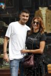 Amsterdam 30 augustus 2019
Ruud Gullit met zijn vriendin Karin de Rooij en haar zoon Nigel.