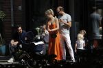 Amsterdam 23 augustus 2019
Kimberley Klaver met haar vriend Michel van den Bergh en zijn kinderen . Ze hebben net ook samen een kindje gekregen.