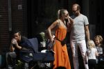 Amsterdam 23 augustus 2019
Kimberley Klaver met haar vriend Michel van den Bergh en zijn kinderen . Ze hebben net ook samen een kindje gekregen.