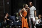 Amsterdam 23 augustus 2019
Kimberley Klaver met haar vriend Michel van den Bergh en zijn kinderen . Ze hebben net ook samen een kindje gekregen.