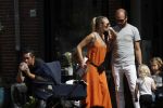 Amsterdam 23 augustus 2019
Kimberley Klaver met haar vriend Michel van den Bergh en zijn kinderen . Ze hebben net ook samen een kindje gekregen.