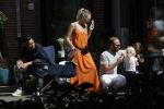 Amsterdam 23 augustus 2019
Kimberley Klaver met haar vriend Michel van den Bergh en zijn kinderen . Ze hebben net ook samen een kindje gekregen.