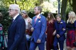 Den Haag 22 augustus 2019
Afscheidsdienst voor prinses Christina op paleis Noordeinde en de koninklijke stallen.
Aanwezig haar Kinderen Bernardo, Nicolas en Juliana alsmede prinses Beatrix prinses Irene prinses Margriet mr Pieter v Vollenhoven Koning Willem Alexander koningin Maxima prinses Mabel prins Constantijn Prinses laurentien en hun kinderen Leonore Claus Casimir Eloise   Prins Carlos  prinses Annemarie prinses Viktoria  Prins Jaime Prinses Carolina met man Albert Brenninkmeijer prinses Margarita met man Tjalling ten cate Prins floris en Prinses Aimee Prins Maurits en Prinses Marilene Prins Pieter Christiaan en Prins Bernhard jr.