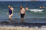 Ibiza 17 augustus 2019
Mieke v d Weij met haar man in zee bij Coco Beach.