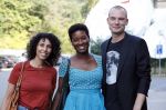Hilversum 27 augustus 2019
Najaarspresentatie NPO op het mediapark. Milouska Meulens en partner Joris Marseille