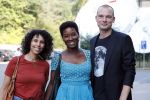 Hilversum 27 augustus 2019
Najaarspresentatie NPO op het mediapark. Milouska Meulens en partner Joris Marseille