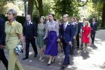 Den Haag 22 augustus 2019
Afscheidsdienst voor prinses Christina op paleis Noordeinde en de koninklijke stallen.
Aanwezig haar Kinderen Bernardo, Nicolas en Juliana alsmede prinses Beatrix prinses Irene prinses Margriet mr Pieter v Vollenhoven Koning Willem Alexander koningin Maxima prinses Mabel prins Constantijn Prinses laurentien en hun kinderen Leonore Claus Casimir Eloise   Prins Carlos  prinses Annemarie prinses Viktoria  Prins Jaime Prinses Carolina met man Albert Brenninkmeijer prinses Margarita met man Tjalling ten cate Prins floris en Prinses Aimee Prins Maurits en Prinses Marilene Prins Pieter Christiaan en Prins Bernhard jr.