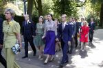 Den Haag 22 augustus 2019
Afscheidsdienst voor prinses Christina op paleis Noordeinde en de koninklijke stallen.
Aanwezig haar Kinderen Bernardo, Nicolas en Juliana alsmede prinses Beatrix prinses Irene prinses Margriet mr Pieter v Vollenhoven Koning Willem Alexander koningin Maxima prinses Mabel prins Constantijn Prinses laurentien en hun kinderen Leonore Claus Casimir Eloise   Prins Carlos  prinses Annemarie prinses Viktoria  Prins Jaime Prinses Carolina met man Albert Brenninkmeijer prinses Margarita met man Tjalling ten cate Prins floris en Prinses Aimee Prins Maurits en Prinses Marilene Prins Pieter Christiaan en Prins Bernhard jr.