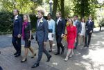 Den Haag 22 augustus 2019
Afscheidsdienst voor prinses Christina op paleis Noordeinde en de koninklijke stallen.
Aanwezig haar Kinderen Bernardo, Nicolas en Juliana alsmede prinses Beatrix prinses Irene prinses Margriet mr Pieter v Vollenhoven Koning Willem Alexander koningin Maxima prinses Mabel prins Constantijn Prinses laurentien en hun kinderen Leonore Claus Casimir Eloise   Prins Carlos  prinses Annemarie prinses Viktoria  Prins Jaime Prinses Carolina met man Albert Brenninkmeijer prinses Margarita met man Tjalling ten cate Prins floris en Prinses Aimee Prins Maurits en Prinses Marilene Prins Pieter Christiaan en Prins Bernhard jr.