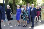 Den Haag 22 augustus 2019
Afscheidsdienst voor prinses Christina op paleis Noordeinde en de koninklijke stallen.
Aanwezig haar Kinderen Bernardo, Nicolas en Juliana alsmede prinses Beatrix prinses Irene prinses Margriet mr Pieter v Vollenhoven Koning Willem Alexander koningin Maxima prinses Mabel prins Constantijn Prinses laurentien en hun kinderen Leonore Claus Casimir Eloise   Prins Carlos  prinses Annemarie prinses Viktoria  Prins Jaime Prinses Carolina met man Albert Brenninkmeijer prinses Margarita met man Tjalling ten cate Prins floris en Prinses Aimee Prins Maurits en Prinses Marilene Prins Pieter Christiaan en Prins Bernhard jr.