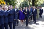 Den Haag 22 augustus 2019
Afscheidsdienst voor prinses Christina op paleis Noordeinde en de koninklijke stallen.
Aanwezig haar Kinderen Bernardo, Nicolas en Juliana alsmede prinses Beatrix prinses Irene prinses Margriet mr Pieter v Vollenhoven Koning Willem Alexander koningin Maxima prinses Mabel prins Constantijn Prinses laurentien en hun kinderen Leonore Claus Casimir Eloise   Prins Carlos  prinses Annemarie prinses Viktoria  Prins Jaime Prinses Carolina met man Albert Brenninkmeijer prinses Margarita met man Tjalling ten cate Prins floris en Prinses Aimee Prins Maurits en Prinses Marilene Prins Pieter Christiaan en Prins Bernhard jr.