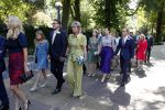 Den Haag 22 augustus 2019
Afscheidsdienst voor prinses Christina op paleis Noordeinde en de koninklijke stallen.
Aanwezig haar Kinderen Bernardo, Nicolas en Juliana alsmede prinses Beatrix prinses Irene prinses Margriet mr Pieter v Vollenhoven Koning Willem Alexander koningin Maxima prinses Mabel prins Constantijn Prinses laurentien en hun kinderen Leonore Claus Casimir Eloise   Prins Carlos  prinses Annemarie prinses Viktoria  Prins Jaime Prinses Carolina met man Albert Brenninkmeijer prinses Margarita met man Tjalling ten cate Prins floris en Prinses Aimee Prins Maurits en Prinses Marilene Prins Pieter Christiaan en Prins Bernhard jr.
