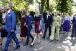 Den Haag 22 augustus 2019
Afscheidsdienst voor prinses Christina op paleis Noordeinde en de koninklijke stallen.
Aanwezig haar Kinderen Bernardo, Nicolas en Juliana alsmede prinses Beatrix prinses Irene prinses Margriet mr Pieter v Vollenhoven Koning Willem Alexander koningin Maxima prinses Mabel prins Constantijn Prinses laurentien en hun kinderen Leonore Claus Casimir Eloise   Prins Carlos  prinses Annemarie prinses Viktoria  Prins Jaime Prinses Carolina met man Albert Brenninkmeijer prinses Margarita met man Tjalling ten cate Prins floris en Prinses Aimee Prins Maurits en Prinses Marilene Prins Pieter Christiaan en Prins Bernhard jr.