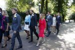Den Haag 22 augustus 2019
Afscheidsdienst voor prinses Christina op paleis Noordeinde en de koninklijke stallen.
Aanwezig haar Kinderen Bernardo, Nicolas en Juliana alsmede prinses Beatrix prinses Irene prinses Margriet mr Pieter v Vollenhoven Koning Willem Alexander koningin Maxima prinses Mabel prins Constantijn Prinses laurentien en hun kinderen Leonore Claus Casimir Eloise   Prins Carlos  prinses Annemarie prinses Viktoria  Prins Jaime Prinses Carolina met man Albert Brenninkmeijer prinses Margarita met man Tjalling ten cate Prins floris en Prinses Aimee Prins Maurits en Prinses Marilene Prins Pieter Christiaan en Prins Bernhard jr.