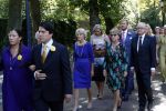 Den Haag 22 augustus 2019
Afscheidsdienst voor prinses Christina op paleis Noordeinde en de koninklijke stallen.
Aanwezig haar Kinderen Bernardo, Nicolas en Juliana alsmede prinses Beatrix prinses Irene prinses Margriet mr Pieter v Vollenhoven Koning Willem Alexander koningin Maxima prinses Mabel prins Constantijn Prinses laurentien en hun kinderen Leonore Claus Casimir Eloise   Prins Carlos  prinses Annemarie prinses Viktoria  Prins Jaime Prinses Carolina met man Albert Brenninkmeijer prinses Margarita met man Tjalling ten cate Prins floris en Prinses Aimee Prins Maurits en Prinses Marilene Prins Pieter Christiaan en Prins Bernhard jr.