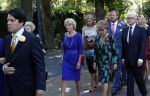 Den Haag 22 augustus 2019
Afscheidsdienst voor prinses Christina op paleis Noordeinde en de koninklijke stallen.
Aanwezig haar Kinderen Bernardo, Nicolas en Juliana alsmede prinses Beatrix prinses Irene prinses Margriet mr Pieter v Vollenhoven Koning Willem Alexander koningin Maxima prinses Mabel prins Constantijn Prinses laurentien en hun kinderen Leonore Claus Casimir Eloise   Prins Carlos  prinses Annemarie prinses Viktoria  Prins Jaime Prinses Carolina met man Albert Brenninkmeijer prinses Margarita met man Tjalling ten cate Prins floris en Prinses Aimee Prins Maurits en Prinses Marilene Prins Pieter Christiaan en Prins Bernhard jr.