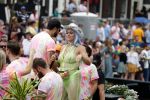 Amsterdam 3 augustus 2019
Gaypride in de grachten van Amsterdam.
Roxeanne Hazes met partner Erik Zwennes